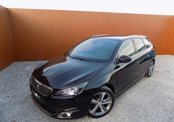 Peugeot 308 cena 38900 przebieg: 223000, rok produkcji 2017 z Rydułtowy małe 497